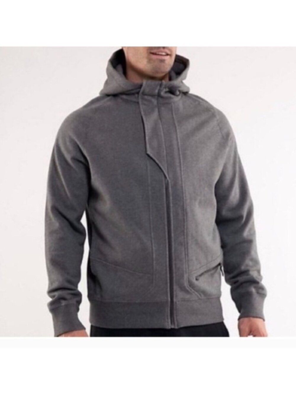 Lululemon Gray Deep Cove  jacket Hoodie Unisex Mens XL  Fits Woman's 1x